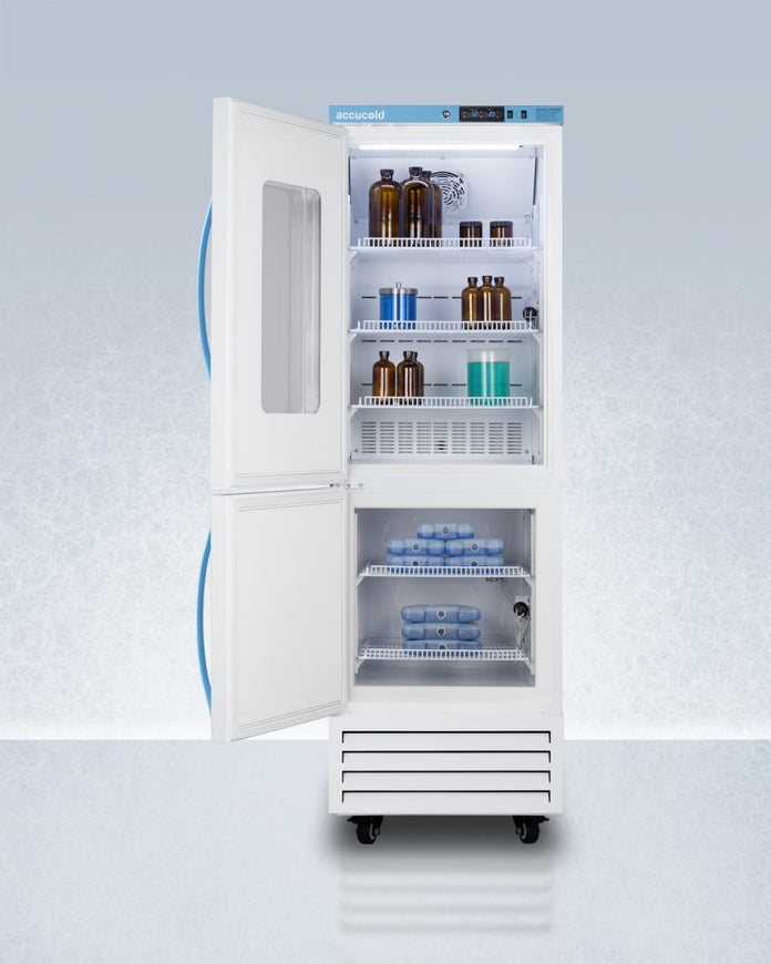 Accucold - ARFG15PVDLPWLHD - 24" Wide Performance Series All-Refrigerator/All-Freezer Combination, Left Hand Door