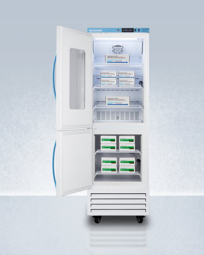 Accucold - ARFG15PVDLPWLHD - 24" Wide Performance Series All-Refrigerator/All-Freezer Combination, Left Hand Door