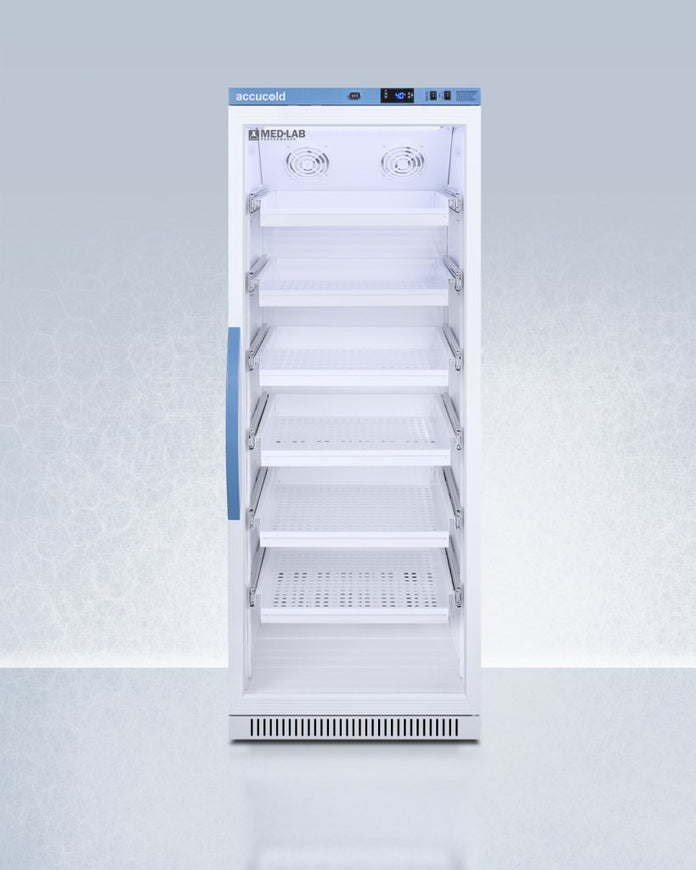 Accucold - ARG12MLDR - 12 Cu. Ft. Upright Laboratory Refrigerator with Removable Drawers