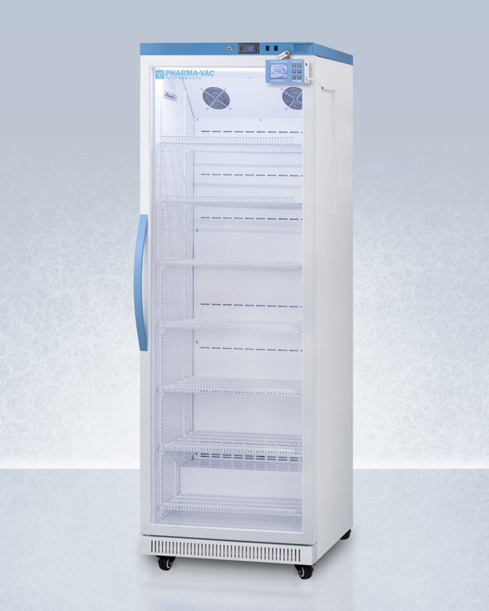 Accucold - ARG18PVDL2BLHD - 18 Cu.Ft. Upright Vaccine Refrigerator, Left Hand Door