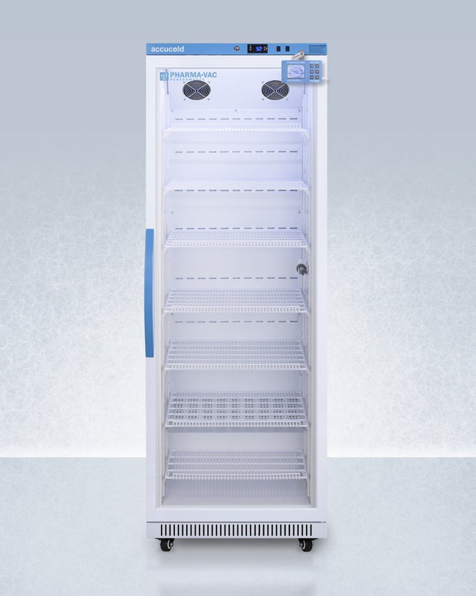 Accucold - ARG18PVDL2BLHD - 18 Cu.Ft. Upright Vaccine Refrigerator, Left Hand Door