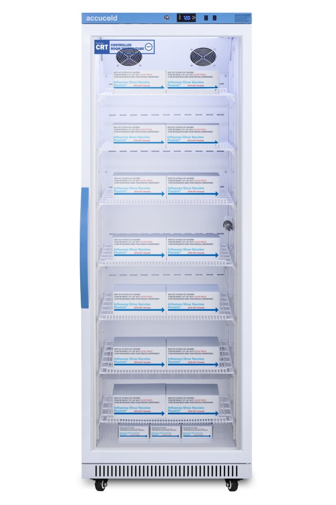 Accucold - ARG18PV-CRTLHD - 18 Cu.Ft. Upright Controlled Room Temperature Cabinet, Left Hand Door