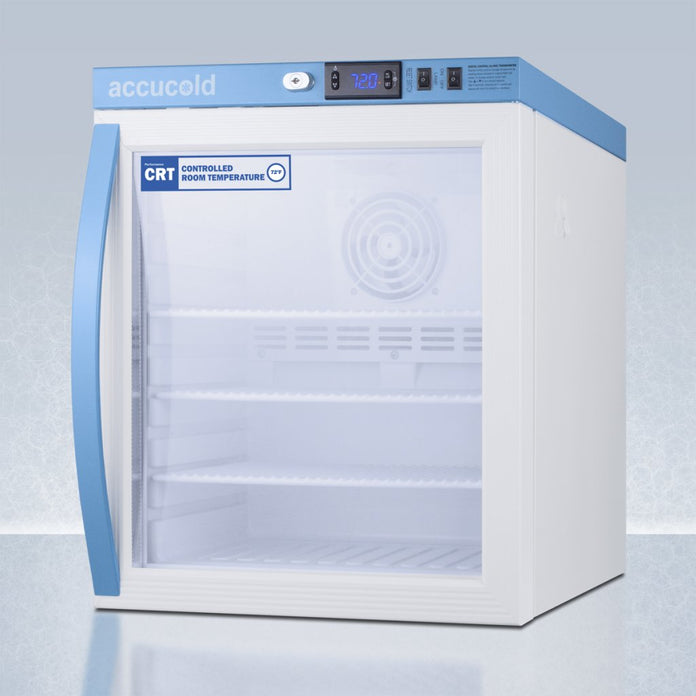 Accucold - ARG1PV-CRTLHD - 1 Cu.Ft. Compact Controlled Room Temperature Cabinet, Left Hand Door