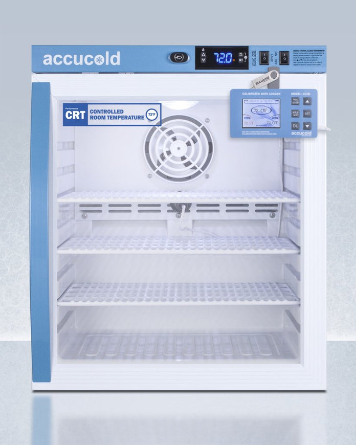 Accucold - ARG1PVDL2BLHD - 1 Cu.Ft. Compact Vaccine Refrigerator, Left Hand Door