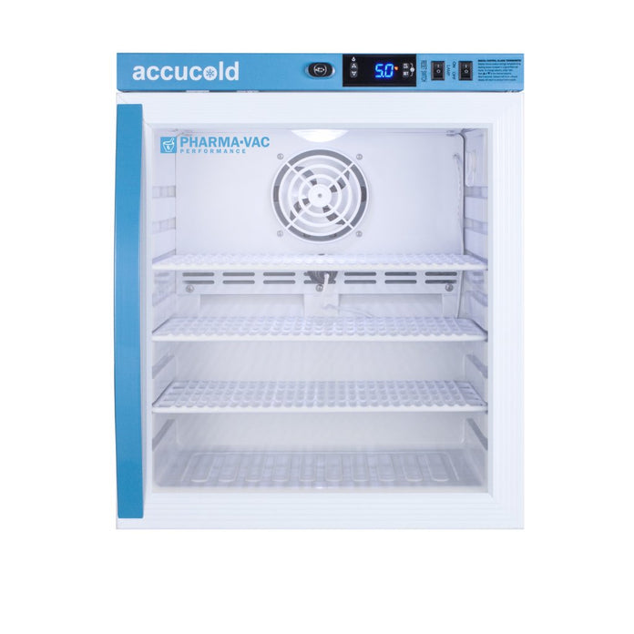 Accucold - ARG1PVLHD - 1 Cu.Ft. Compact Vaccine Refrigerator, Left Hand Door