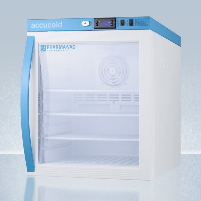 Accucold - ARG1PV456LHD - 1 Cu.Ft. Compact Vaccine Refrigerator, Certified to NSF-ANSI 456 Vaccine Storage Standard, Left Hand Door