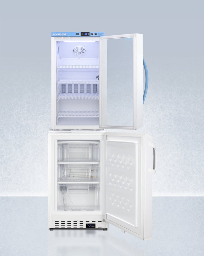 Accucold - ARG3PV-ADA305AFSTACKLHD - 20" Wide Vaccine Refrigerator-Freezer Combination, Left Hand Door