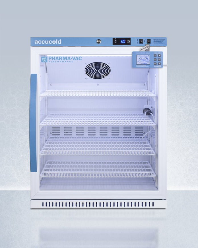 Accucold - ARG61PVBIADADL2B - 6 Cu. Ft. Vaccine Refrigerator, ADA Height