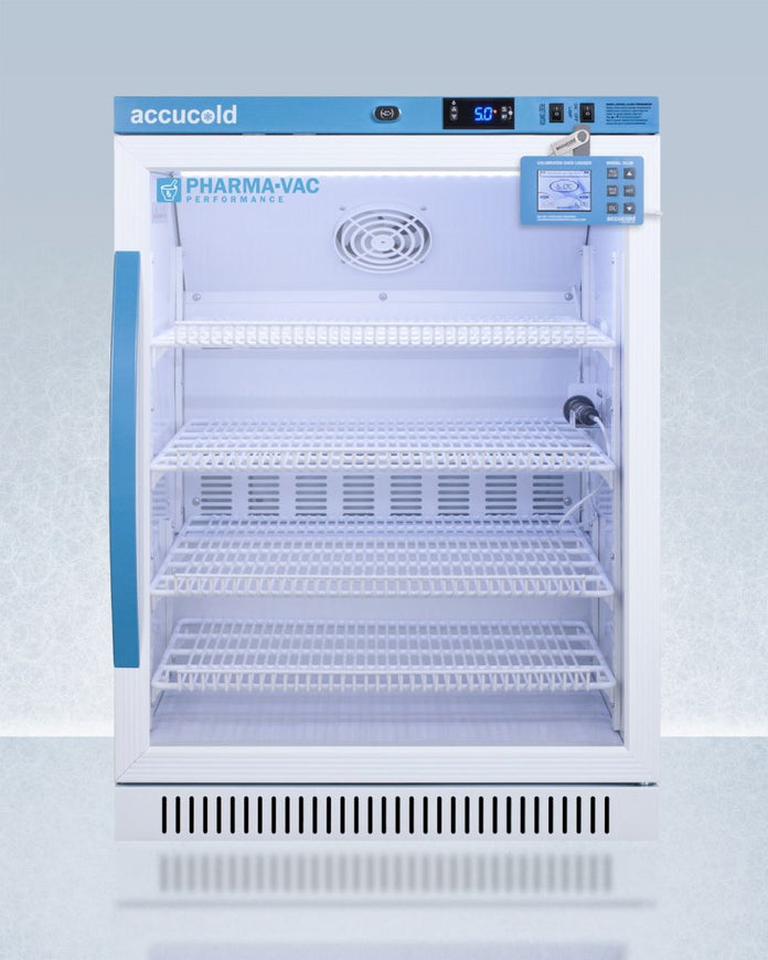 Accucold - ARG6PVDL2B - 6 Cu. Ft. ADA Height Vaccine Refrigerator