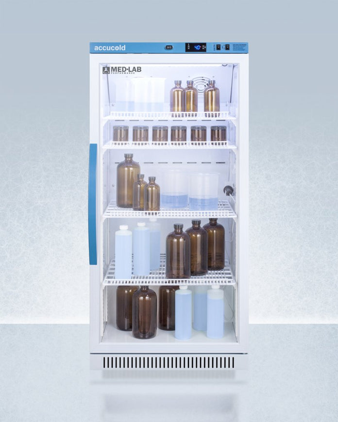 Accucold - ARG8MLDL2B - 8 Cu.Ft. Upright Laboratory Refrigerator