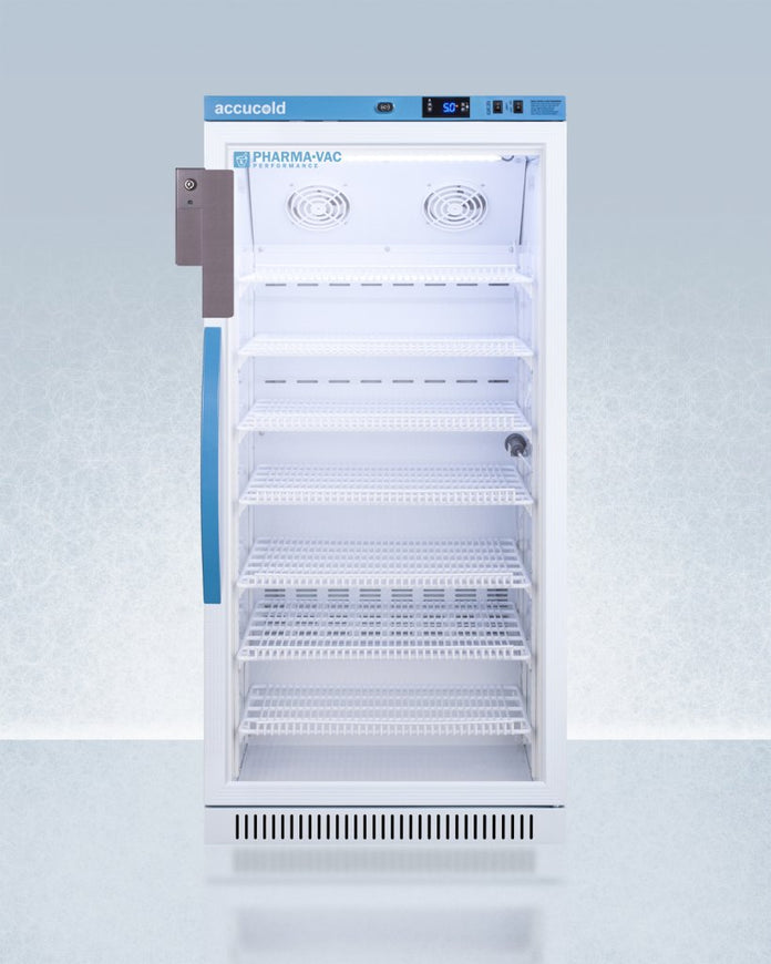Accucold - ARG8PVLHD - 8 Cu.Ft. Upright Vaccine Refrigerator, Left Hand Door