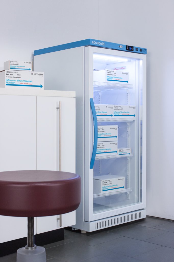 Accucold - ARG8PVLHD - 8 Cu.Ft. Upright Vaccine Refrigerator, Left Hand Door