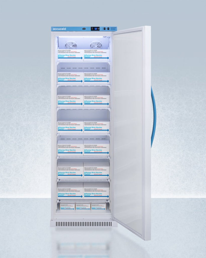 Accucold - ARS15PVDL2BLHD - 15 Cu.Ft. Upright Vaccine Refrigerator, Left Hand Door