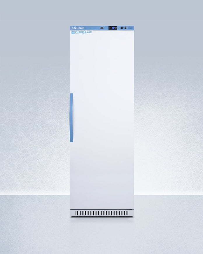 Accucold - ARS15PVLOCKERLHD - 15 Cu.Ft. Upright Vaccine Refrigerator with Interior Lockers, Left Hand Door