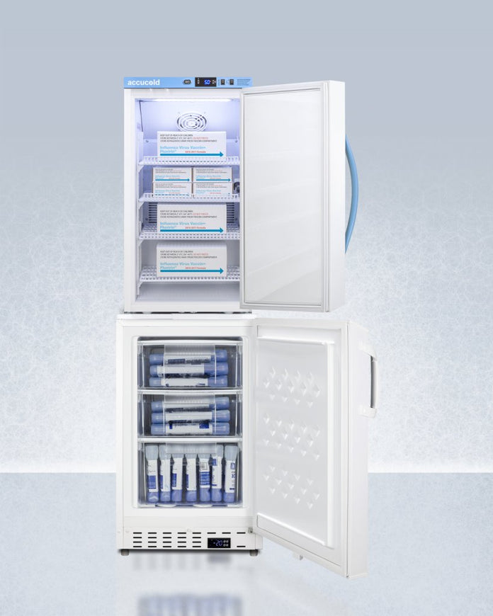 Accucold - ARS3PV-ADA305AFSTACKLHD - 20" Wide Vaccine Refrigerator-Freezer Combination, Left Hand Door