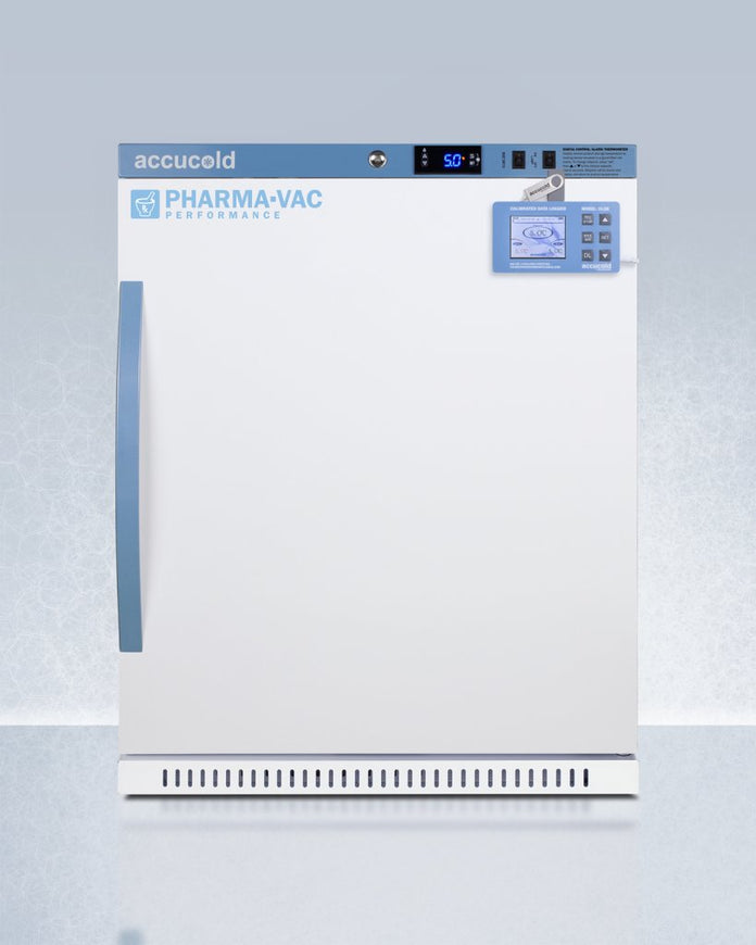 Accucold - ARS62PVBIADADL2B - 6 Cu. Ft. Vaccine Refrigerator, ADA Height