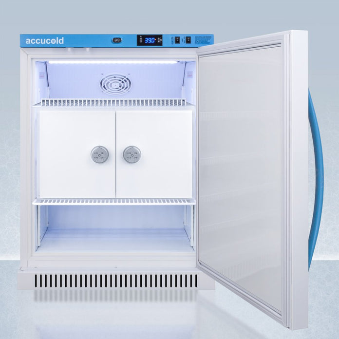Accucold - ARS6MLMCLK - 6 Cu.Ft. MOMCUBE® Breast Milk Refrigerator, ADA Height