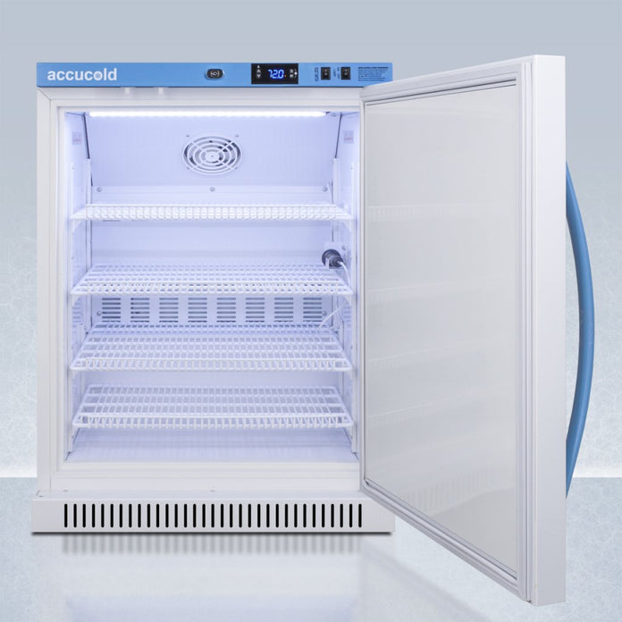 Accucold - ARS6PV456 - 6 Cu. Ft. ADA Height Vaccine Refrigerator, Certified to NSF/ANSI 456 Vaccine Storage Standard