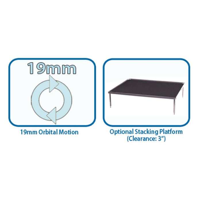 Benchmark Scientific - BT30 - Orbi-Blotter™ with Non-Slip Rubber Mat Platform (14x12")