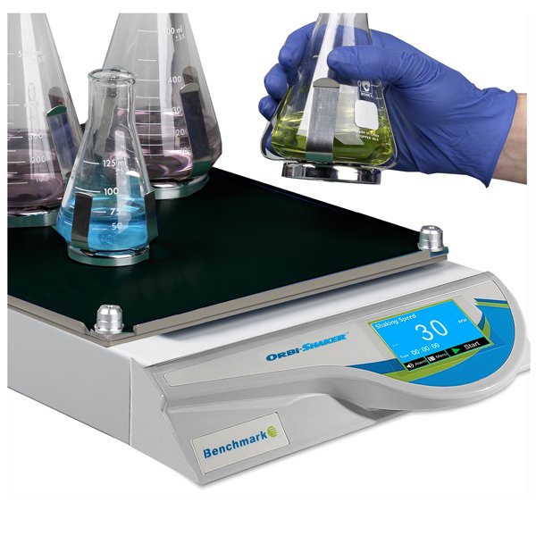 Benchmark Scientific - BT3001 - Orbi-Shaker™ with Touch Screen Display and Rubber Mat Platform (13"x12")
