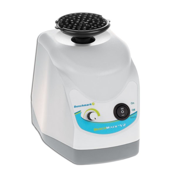 Benchmark Scientific - BV1003 - BenchMixer V2 Vortex Mixer with Flip Top Cup Head