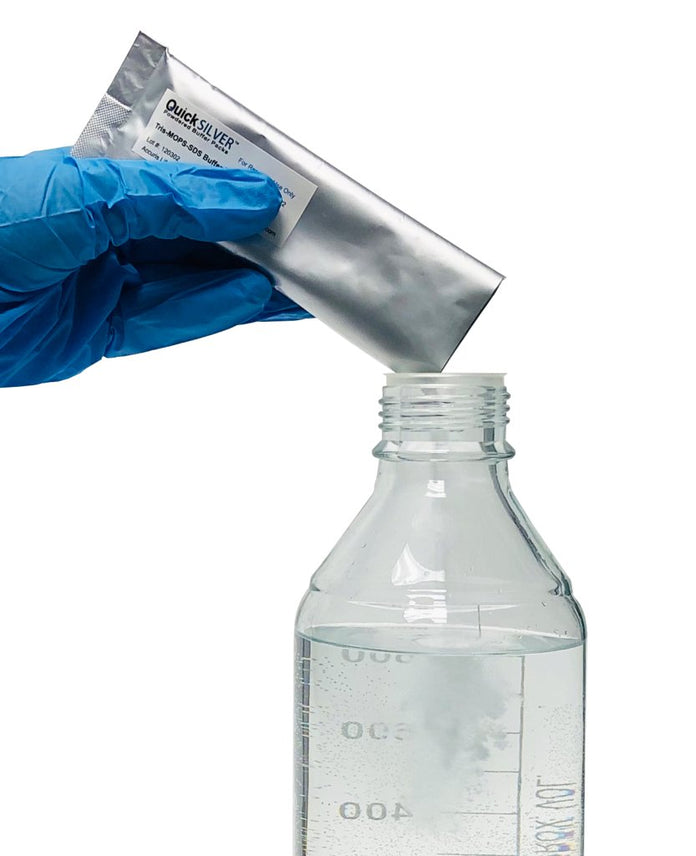 Benchmark Scientific - EB1100 - QuickSilver Tris-Glycine-SDS Buffer Powder