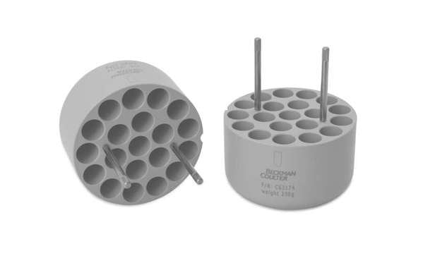 Beckman Coulter - C63174 - 16.5mm Diameter, 10ml Blood Tubes Adapter, 20 Tubes per Adapter