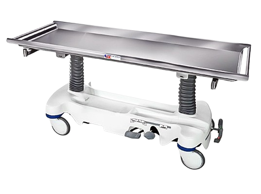 CSI JEWETT - SR1867-70 - Concealed Transport Tables with Full-Width Roller Frame Tray Support
