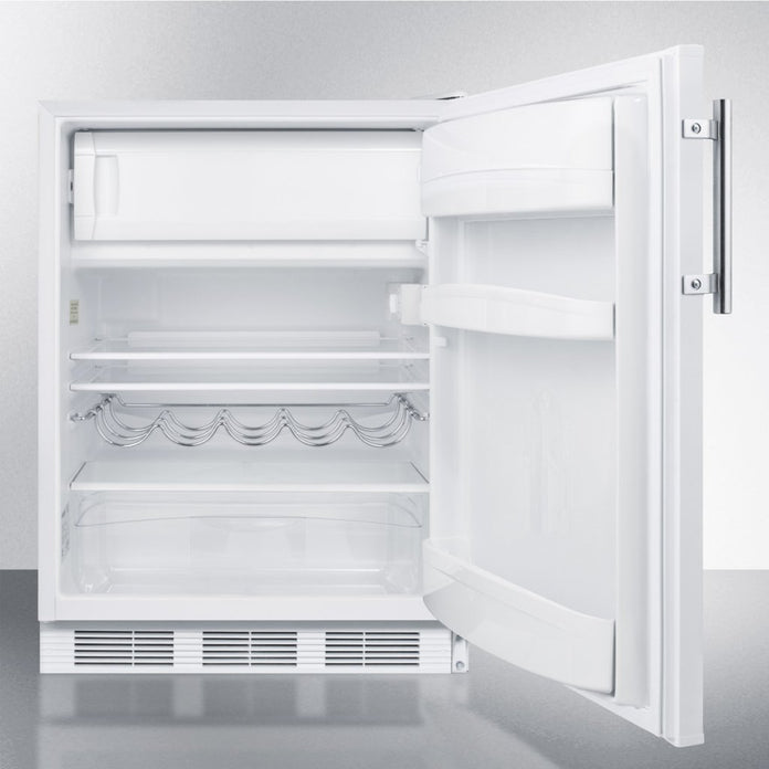 Accucold - AL650WLHD - 24" Wide Refrigerator-Freezer, ADA Compliant, Left Hand Door