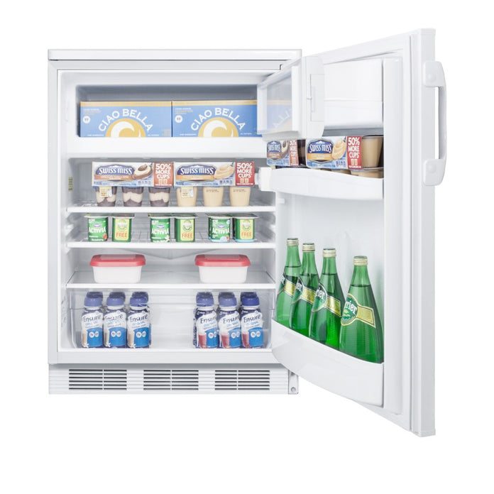 Accucold - CT66LWADA - 24" Wide Refrigerator-Freezer, ADA Compliant
