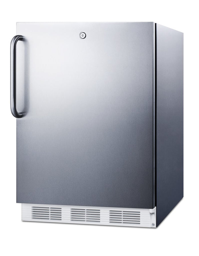Accucold - CT66LWSSHH - 24" Wide Refrigerator-Freezer