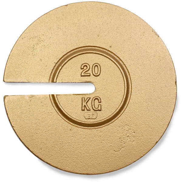 Ohaus - 30391682 - Slotted Weight 2P CI 20kg CL6 Accrd TR