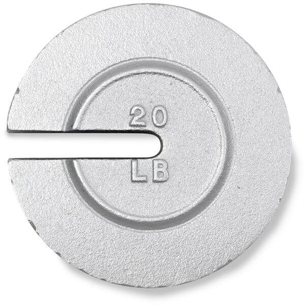 Ohaus - 83040327 - Slotted Weight 2P CI 20lb CL5 Accrd TR