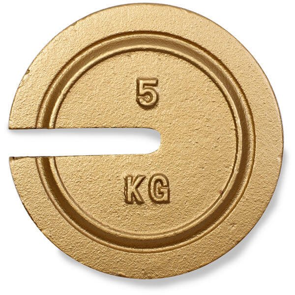 Ohaus - 83040526 - Slotted Weight 2P CI 5kg CL7 No Cert TR