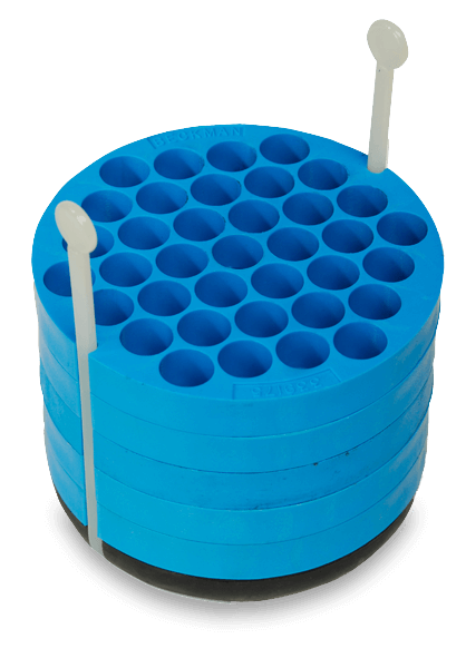 Beckman Coulter - 341794 - Adapter Dark Blue 35mm 4-Hole