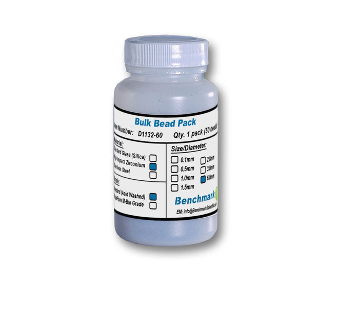 Benchmark Scientific - D1132-60 - 6mm Zirconium Satellites, Acid Washed and Heat Treated, 50/PK