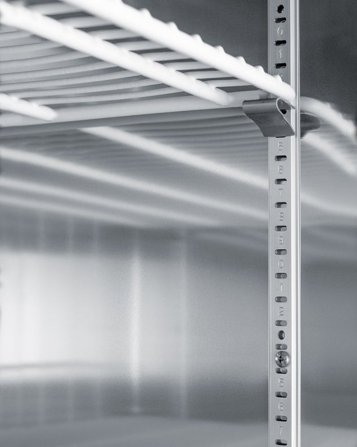 Accucold - AFS23MLLHPHI - 23 Cu.Ft. Upright Pharmacy Freezer, Probe Hole