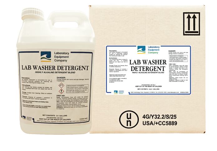 Laboratory Equipment Company - LEC-DETERGENT - Lab Washer Detergent