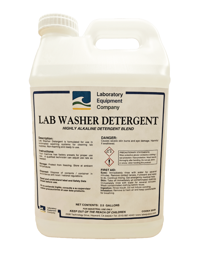 Laboratory Equipment Company - LEC-DETERGENT - Lab Washer Detergent