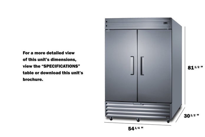 Accucold - ACFF436L - 39 Cu.Ft. Upright Healthcare Freezer