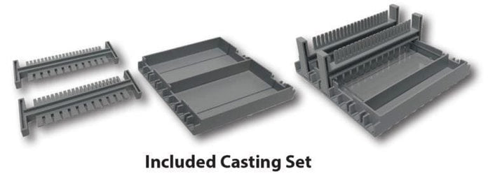 Benchmark Scientific - E1200-CS1 - Extra Casting Set for 10.5x10cm and 10.5x6cm Gels