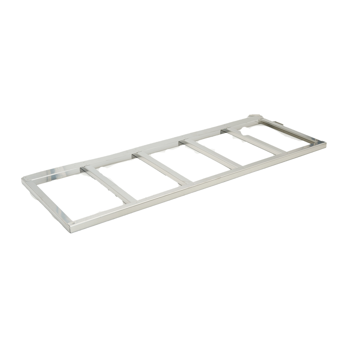 F-C-4R9957-5 - Stainless Steel Frame for Five Baxter/Fenwal C-4R9957 Aluminum Canisters
