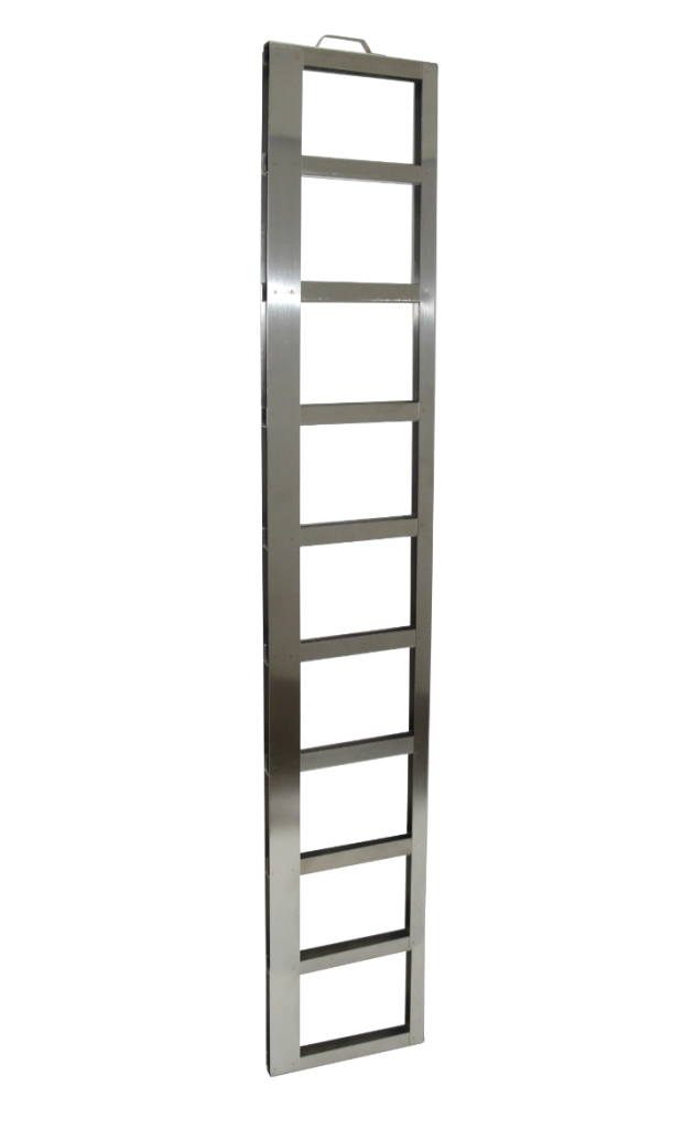 F-C-50-9 - Stainless Steel Frame for 9 C-50 Aluminum Canisters