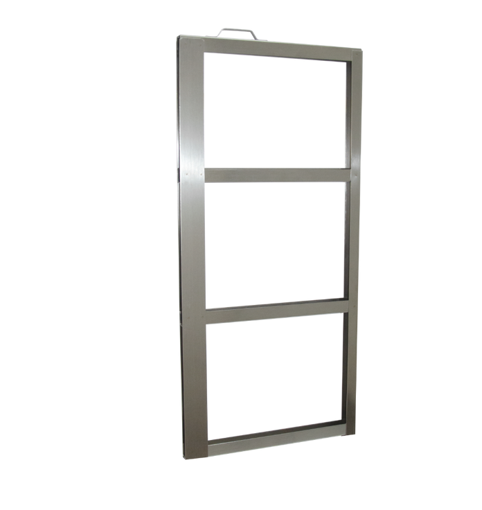 F-C-500-3 - Stainless Steel Frame for 3 C-500 Aluminum Canisters