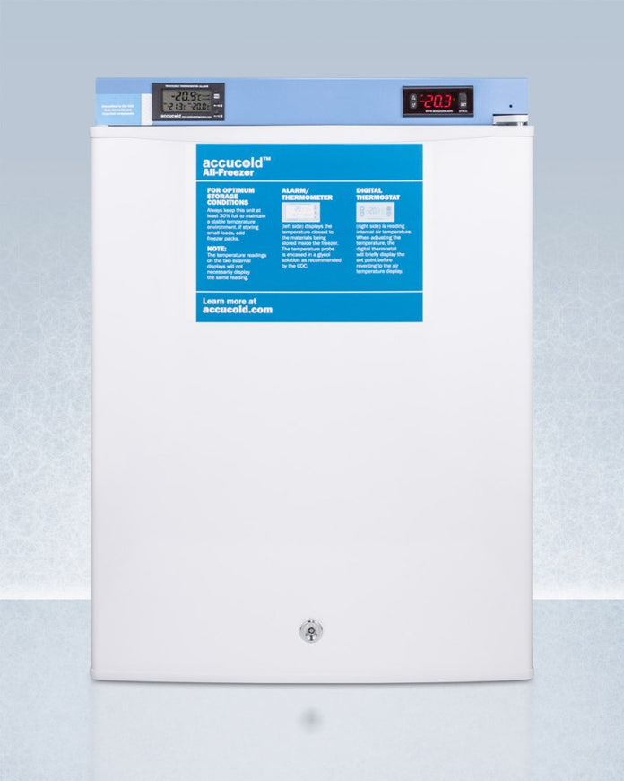 Accucold - FS30LMED2LHD - Compact All-Freezer, Left Hand Door