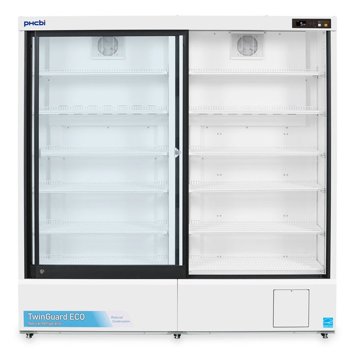 PHCbi - MPR-S1201XH-PA - TwinGuard Natural Refrigerants Sliding Glass Door Pharmaceutical Refrigerators 115V