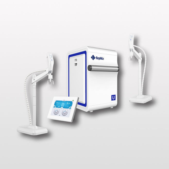 Rephile - RG0U030TRK - Genie U 32 Ultrapure & RO Lab Water System Set with TOC and Tank Recirculation