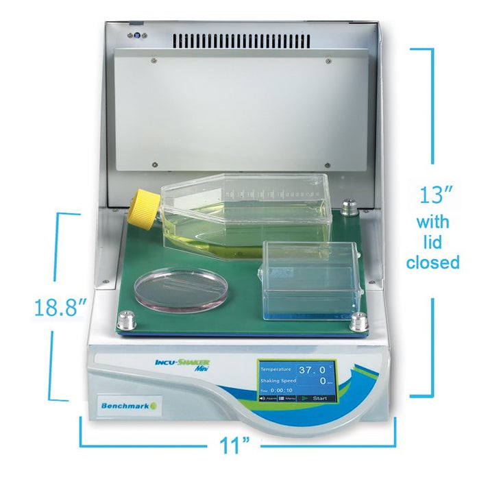Benchmark Scientific - H1001-M - Incu-Shaker™ Mini with Non-Slip Rubber Mat