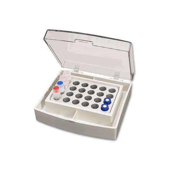 Benchmark Scientific - H5000-1232 - Block, 24x2ml HPLC / Autosampler Vials (12x28mm)
