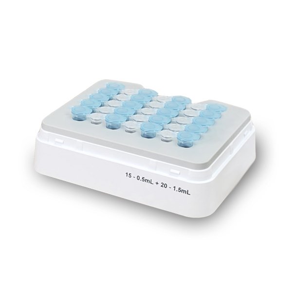 Benchmark Scientific - H5100-CMB - Combination Block, 15x0.5ml and 20x1.5ml
